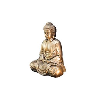 [3700643500857] Statue Bouddha Or 