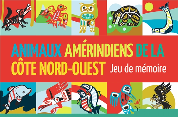 Jeu de mémoire Animaux amérindiens