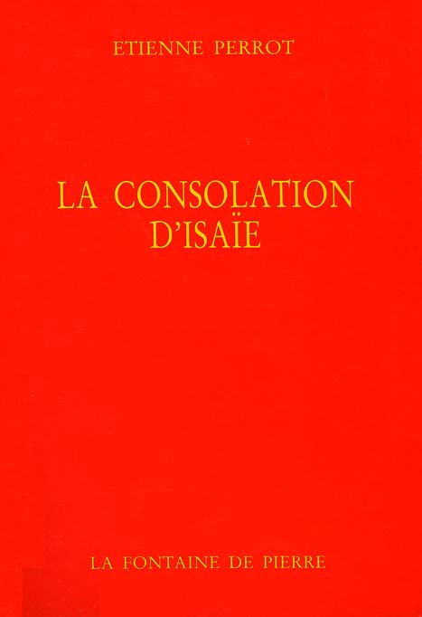 La Consolation d'Isaïe