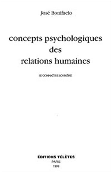 Concepts psychologiques des relations humaines