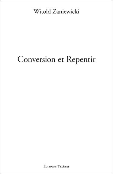 Conversion et Repentir