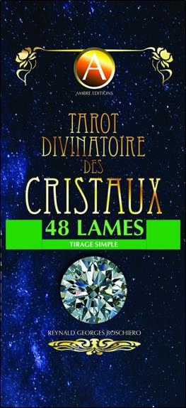 [épuisé] Tarot divinatoire des cristaux 48 lames - Coffret