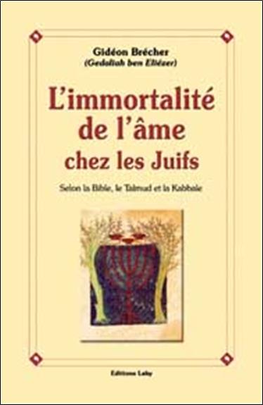 [épuisé] Immortalité de l'âme chez les juifs