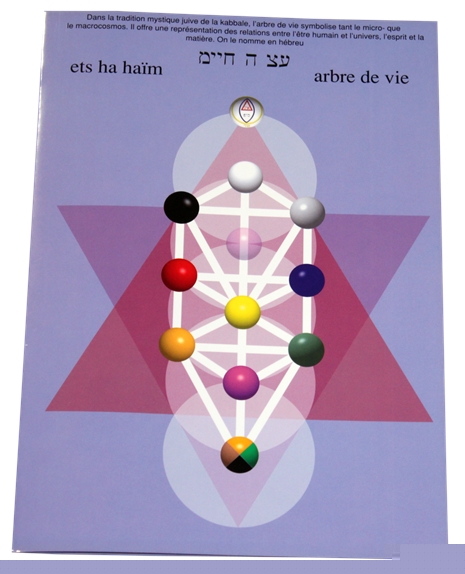 Planche cellophanée Arbre de vie (A4 double) - J.Baarle