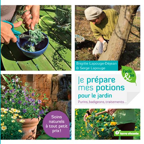 Je prépare mes potions pour le jardin