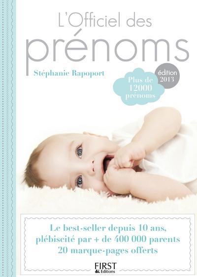 [épuisé] L'officiel des prénoms