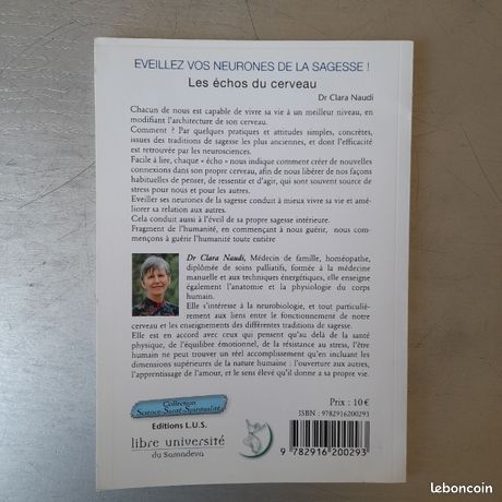 Eveillez vos neurones de la sagesse, Dr Clara Naudi