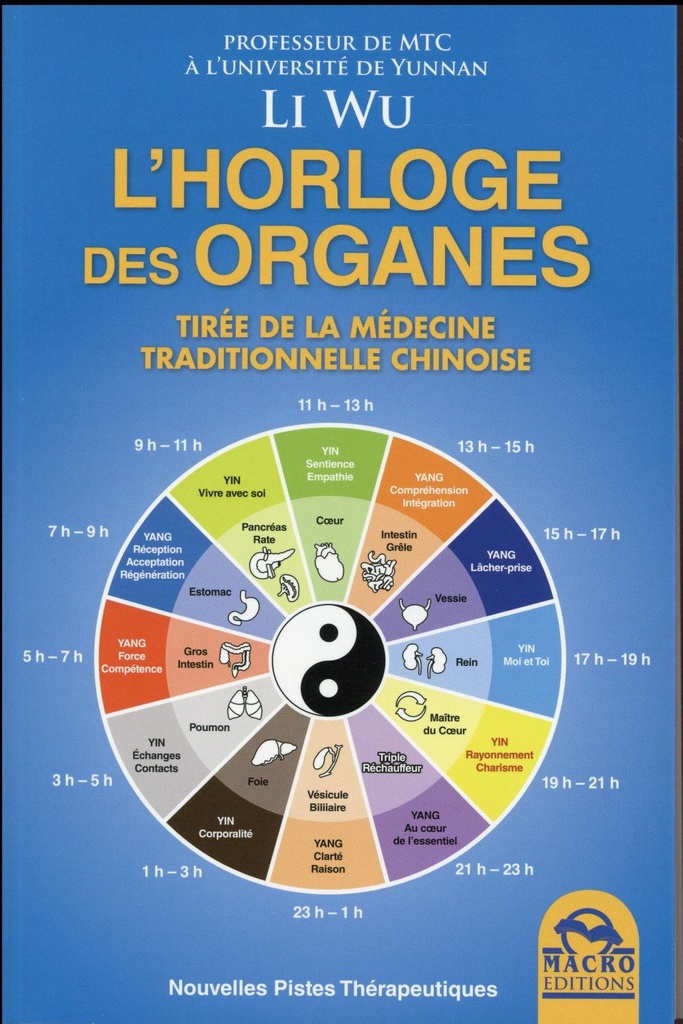 [épuisé] Horloge des organes