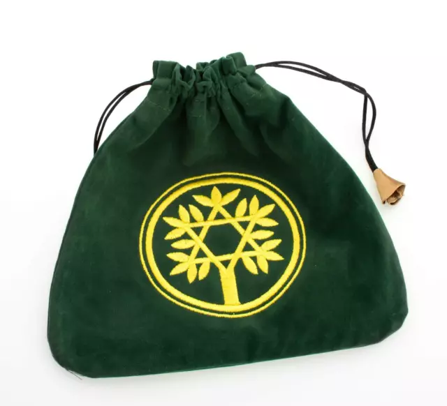 Bourse velours "Arbre celtique" - velours