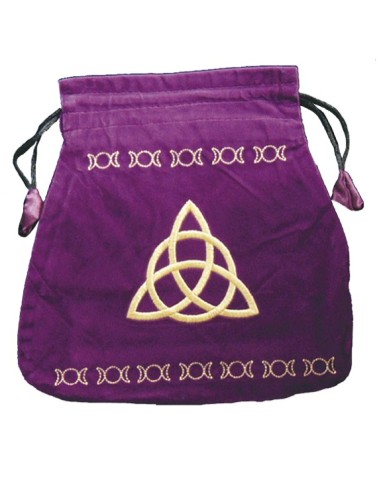 Bourse Velours Violette - Charmed - velours