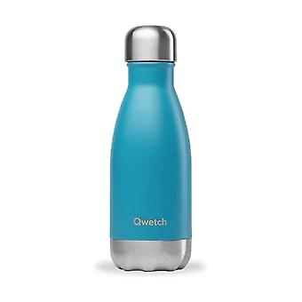 Bouteille nomade 260ml  inox bleu turquoise  isotherme