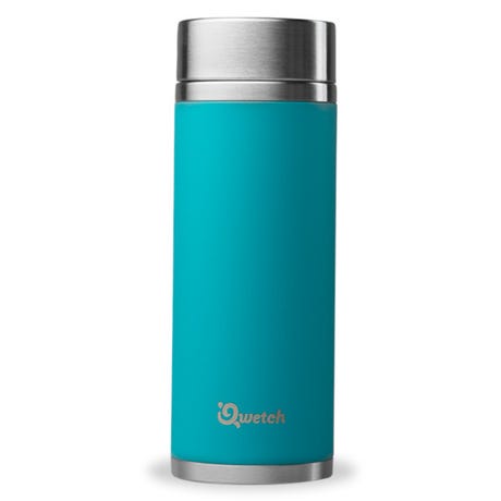 Théière nomade 300ml inox bleu turquoise