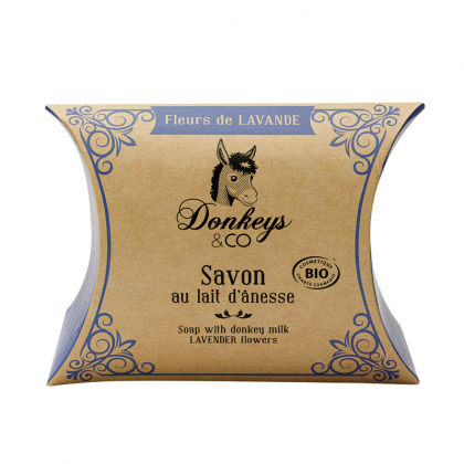 Savon bio 100g verveine - karité (au lait d'ânesse)