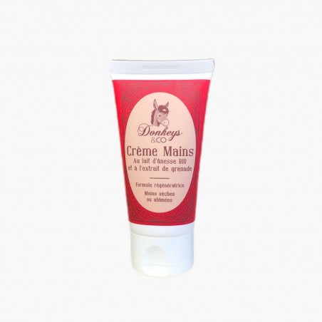 Crème main bio 50ml  grenade (au lait d'ânesse)