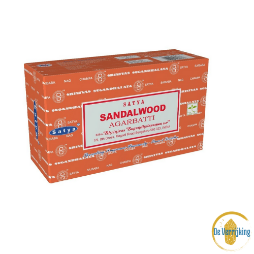 Encens  Satya -Sacred sandalwood- 15 grs -