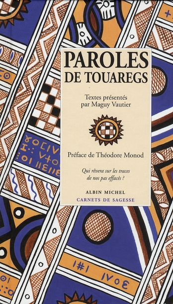 [épuisé] Paroles de Touaregs