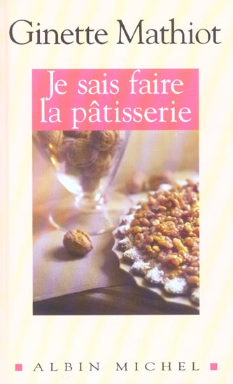 Je sais faire la patisserie