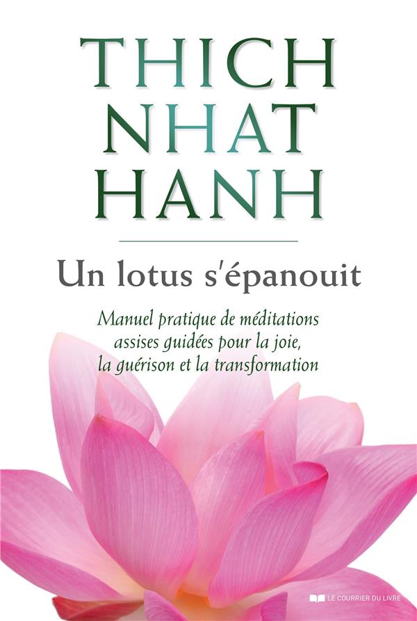 Un lotus s'épanouit