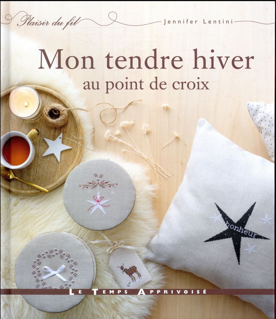 Mon tendre hiver au point de croix