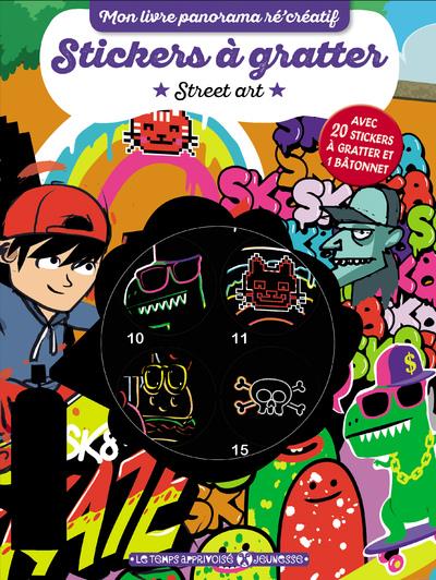 [épuisé] Stickers à gratter ; street art