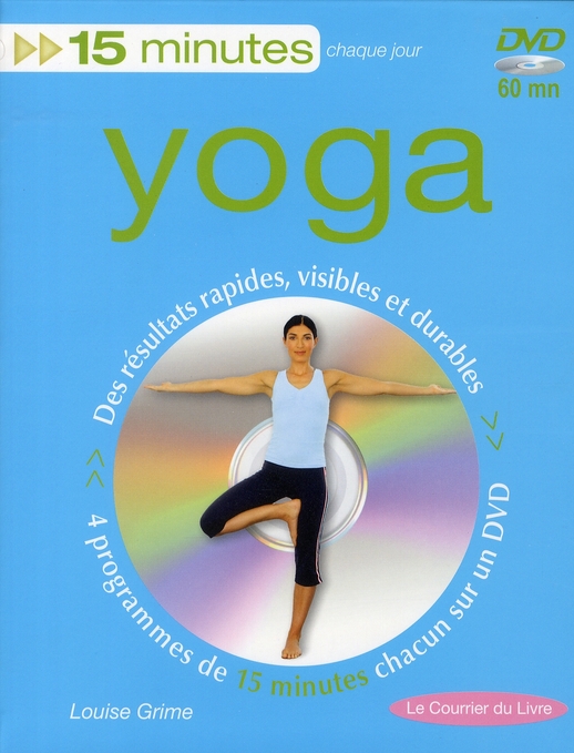 15 minutes yoga (livre + dvd)