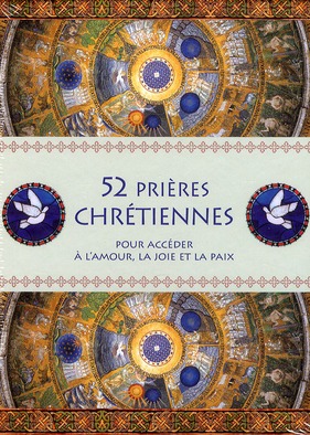 52 prières chrétiennes ; coffret