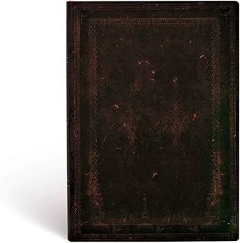 Carnets Flexis à couverture souple - Noir Marocain Uni - Midi - Non ligné