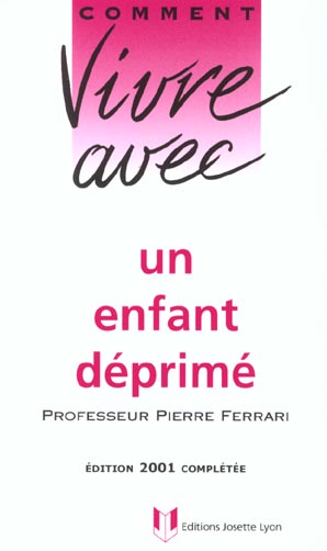 Vivre avec un enfant deprime