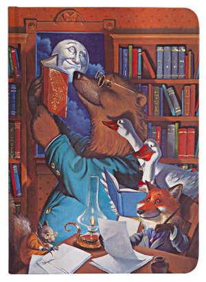 Carnets à couverture rigide - Histoires au Clair de Lune - Midi - Non ligné