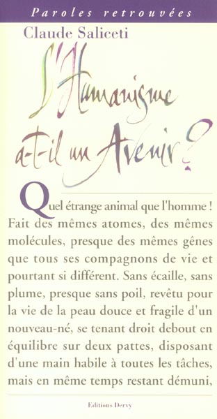 L'humanisme a-t-il un avenir ?