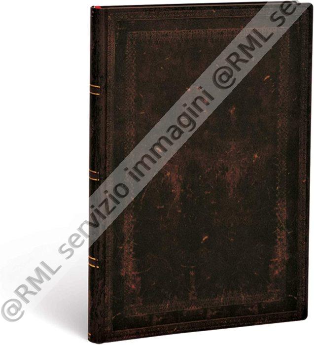 Carnets Flexis à couverture souple - Noir Marocain Uni - Midi - Non ligné