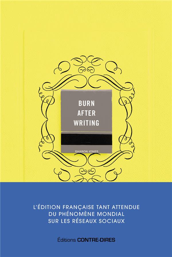 Burn after writing (jaune) : l'édition française officielle