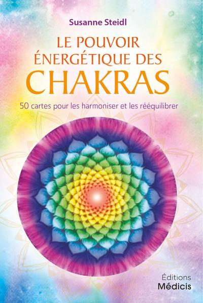 [9782853277686] Le pouvoir énergétique des chakras : 50 cartes pour les harmoniser et les rééquilibrer (coffret)