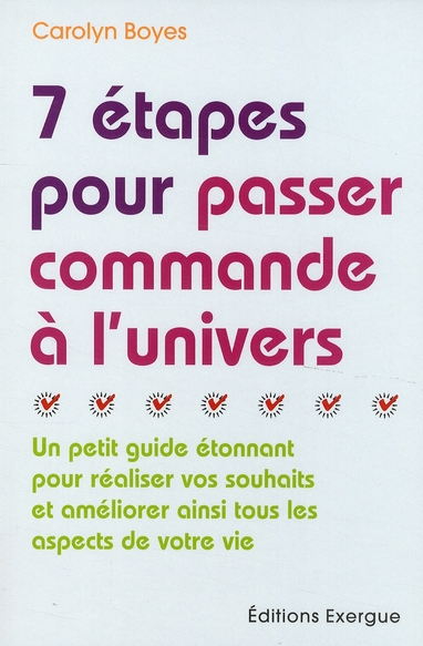 7 étapes pour passer commande à l'univers