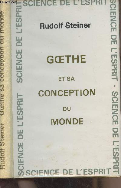 GOETHE ET SA CONCEPTION 