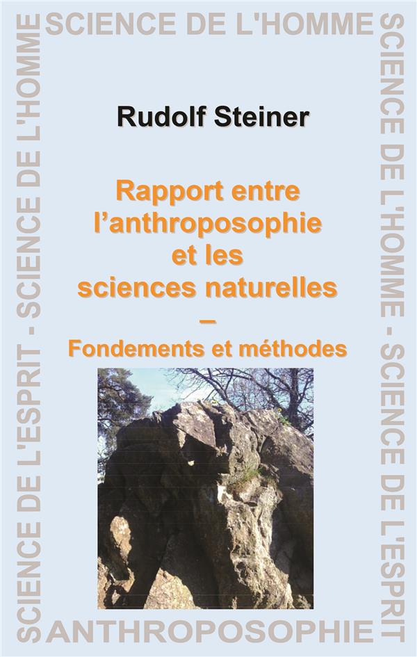 RAPPORT ENTRE L'ANTR. ET SC. NATURE