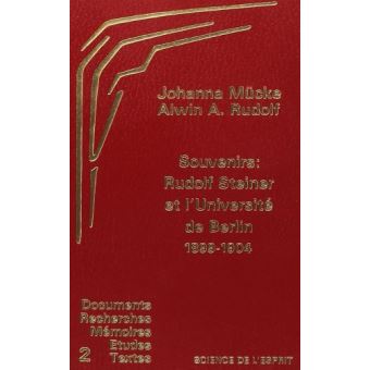 RUDOLF STEINER SOUVENIRS