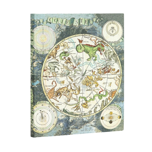 Carnets Flexis à couverture souple - Planisphère Céleste - Ultra - Ligné