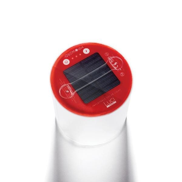 Lampe solaire gonflable et étanche -  10,2cm - 25 lumens