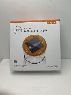 Lampe solaire gonflable et étanche - 12,7cm - 65 lumens