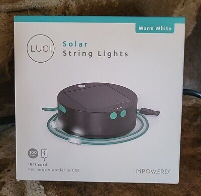 Guirlande solaire - Charge mobile - 12,7cm 100 lumens