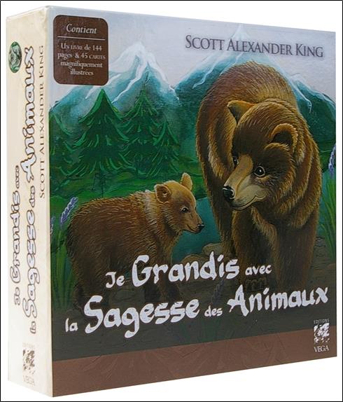 Je grandis avec la sagesse des animaux (Coffret)