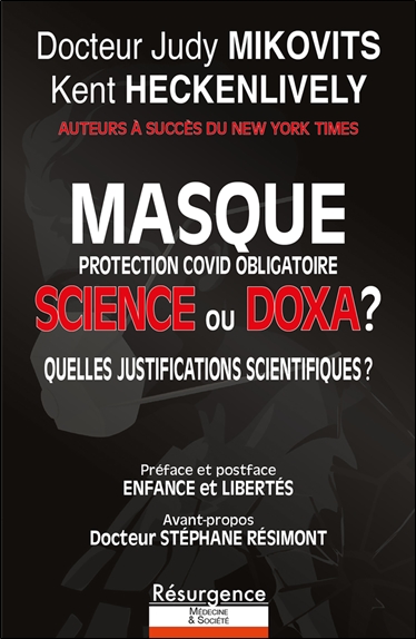 [9782874341960] Masque protection Covid obligatoire - Science ou Doxa ? Quelles justifications scientifiques ?