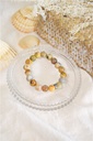 Bracelet Agate Crazy Lace Perles rondes 10 mm