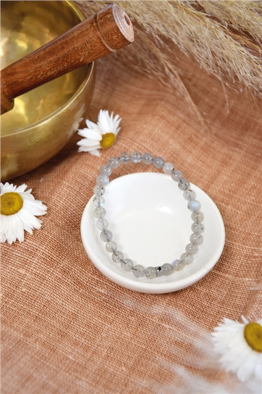 Bracelet Labradorite Perles rondes 6 mm