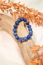 Bracelet Lapis Lazuli Perles rondes 10 mm