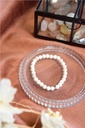 Bracelet Pierre de Lune Perles rondes 6 mm
