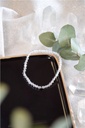 Bracelet Cristal de Roche Perles rondes 4 mm