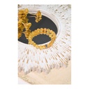 Bracelet Citrine Perles Rondes 8 mm