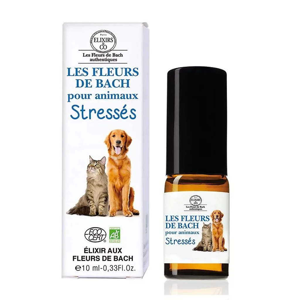 Elixir de Bach pour animaux stressés BIO | 10 ml